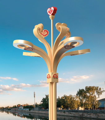 專(zhuān)利路燈 玉如意